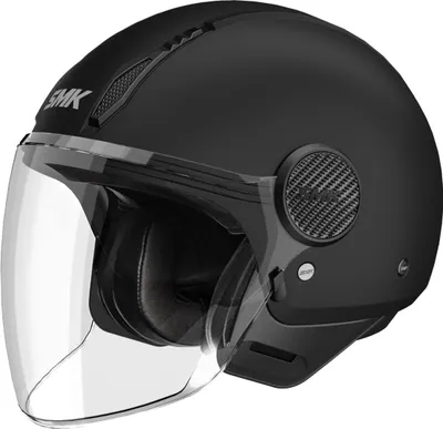 Produktbild von SMK Laminar Jethelm, schwarz matt, XS (54)