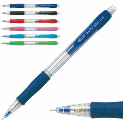 Productafbeelding van PILOT 154300, drukpotlood, Super Grip, H-185SL, blauw