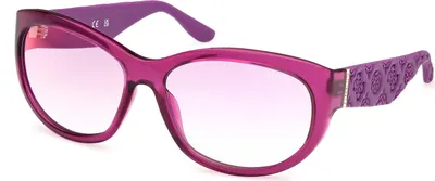 Image de Guess GU00131 81Z shiny violet 60/16/125 Lunettes de soleil pour femmes