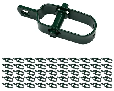 Produktbild von 50 x Drahtspanner Grün 100mm Zaunspanner Maschendrahtspanner