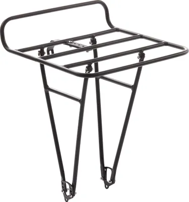 Image de Bagagerie Vélo - Aluminium Commuter Front Rack Matt Black L - Pelago