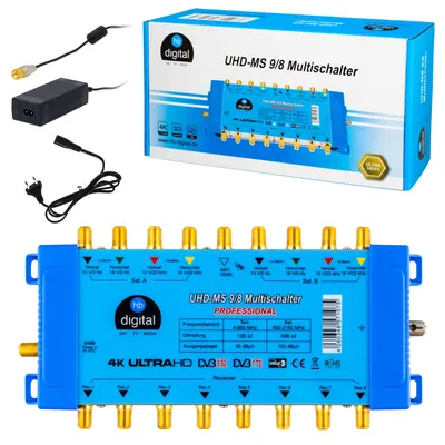 Produktbild von HB-DIGITAL Multischalter UHD-MS 9/8
