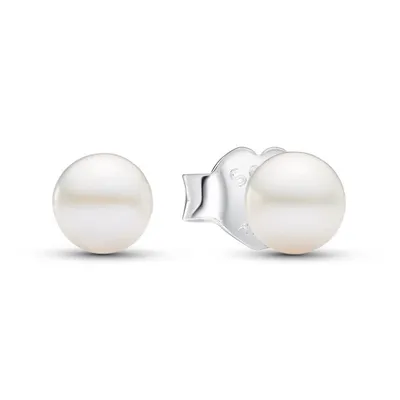 Produktbild von Pandora Behandelte 4,5 mm Süßwasserzuchtperle Ohrstecker 293168C01 Ohrringe
