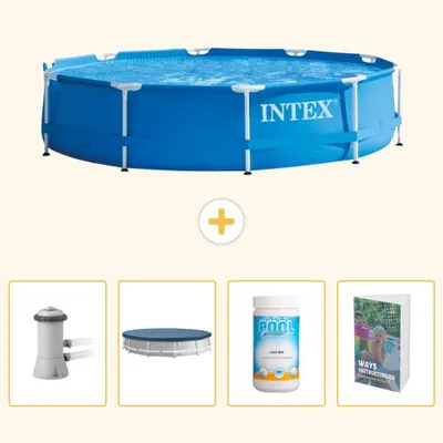 Immagine prodotto di Piscina autoportante rettangolare - 366x76 cm - 5 pezzi - SCB116