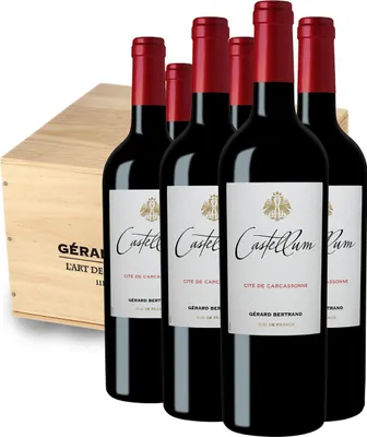 Produktbild von Castellum 2019 75cl Caisse Bois 6 Bouteilles