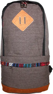 Produktbild von Kleiner Rucksack - Schultertasche - Umhängetasche - braun - Muster 04