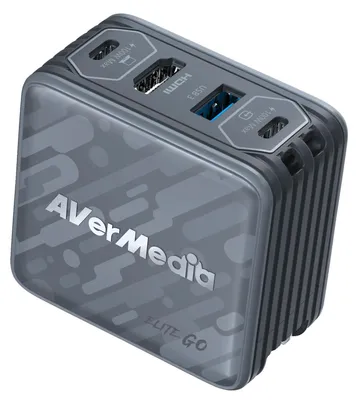 Zdjęcie produktu dla AVerMedia GC313Pro, Wewnętrzna, Prąd przemienny, 20 V, 2 m, Czarny