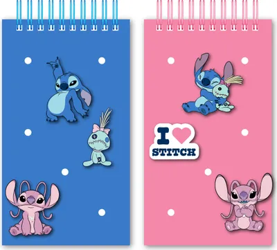 Obrázok produktu pre Zošit so špirálovou väzbou 15 x 8,5 cm Stitch mix – Beniamin