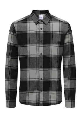 Image de Chemise Only & Sons 22007112-GRIFFINBLACK pour Homme