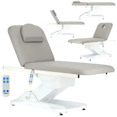 Immagine prodotto di Poltrona Lettino da massaggio elettrico riscaldato da salone di bellezza pedicure regolazione 2 motori Amaris