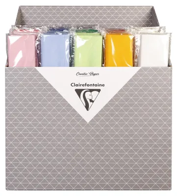 Produktbild von Clairefontaine Krepppapier 250x50 sortiert