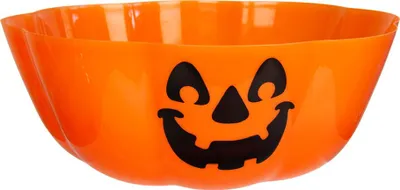 Produktbild von Halloween Süßigkeiten Schale mit Kürbisgesicht für dein Buffet