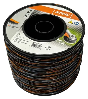 Produktbild von Stihl Original High-Tech-Mähfaden CF3 Pro 2,4 mm x 212m Kreuzförmig - 00009304313