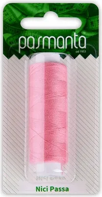 Produktbild von Universalfaden für Hand- und Maschinennähen Pasmanta 200 cm - Rosa