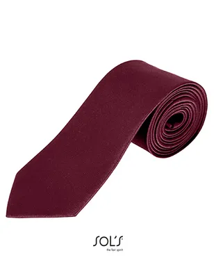 Produktbild von SOLs 02932 | Herren Krawatte Garner Tie - Länge: 150 cm, Breite: 7 cm' - Farbe: Burgundy - Größe: 150 x 7 cm