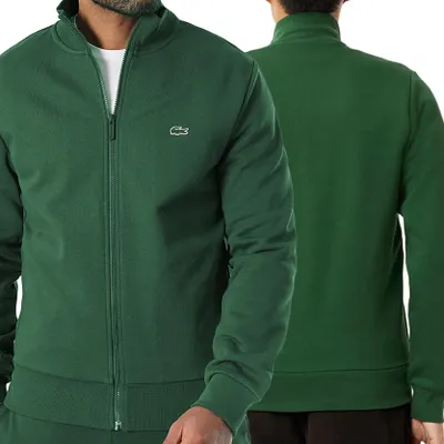 Produktbild von Lacoste Herren Sweatjacke Grün SH9622 Größe L (5)