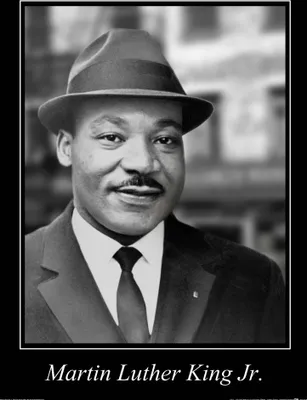 Produktbild von Martin Luther King Jr. Kunstdruck Bild - Portrait 1964 (80 x 60 cm)
