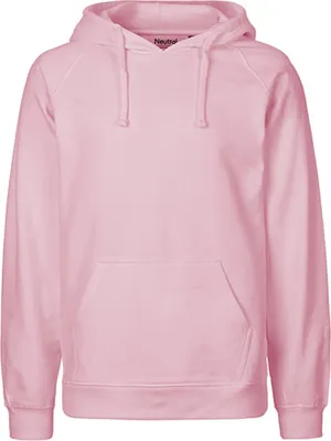 Produktbild von Neutral O63101 | Herren Hoodie / Kaputzenpulli / 100% Fairtrade-Baumwolle - Farbe: Light Pink - Größe: 3XL