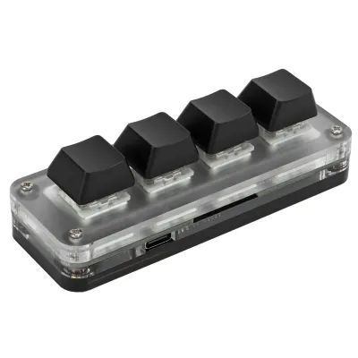 Obrázok produktu pre klávesnica so 4 klávesmi,Klávesnica so 4 klávesmi,Mini herná klávesnica,Mini mechanická klávesnica,Mini klávesnica so 4 klávesmi,Herná klávesnica so 4 klávesmi