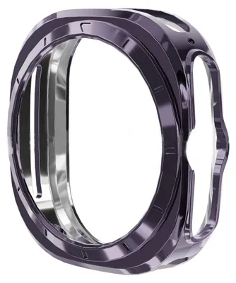 Immagine prodotto di Per Samsung Galaxy Watch Ultra 47 mm TPU placcato Custodia protettiva viola