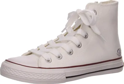 Produktbild von Dockers Knöchelschnürer in weiss/weiss kombi, Gr. 36