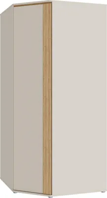 Produktbild von Furniture24 Eckleiderschrank Wexlin Wexs811-M820 Eckschrank Kleiderschrank 92.2 X 193.7 X 92.2 Cm - Sandbeige