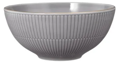 Produktbild von Seltmann Weiden Amina silbergrau/Goldrand Schüssel rund 21,5 cm