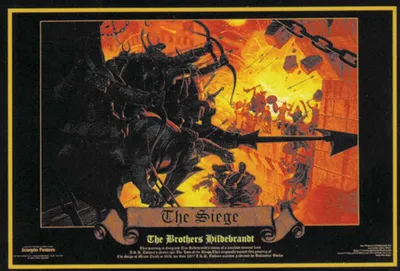 Produktbild von Der Herr der Ringe Poster the Siege 56,5 x 87 cm