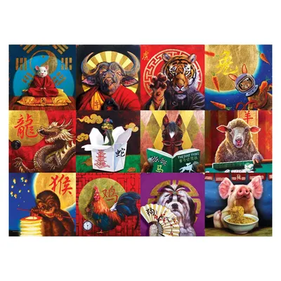 Productafbeelding van Chinese kalender door Lucia Heffernan