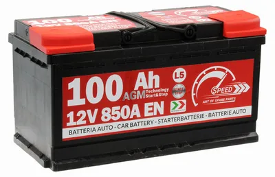 Immagine prodotto di Batteria Speed 100Ah AGM 850A Start&Stop