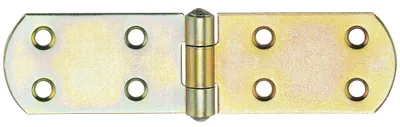 Immagine prodotto di HOHAGE cerniera per casse h.35mm l.aperta120mm p.2,0mm STA galv.giallo zincato francese - 501245