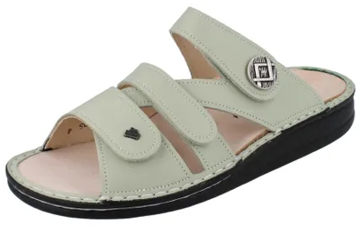 Produktbild von FINN COMFORT Agueda Damen Pantolette mintgrün Glattleder - Größe: 38