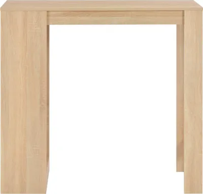Obrázek produktu pro vidaXL Barový stůl s policí Dub hnědý 110x50x103 cm