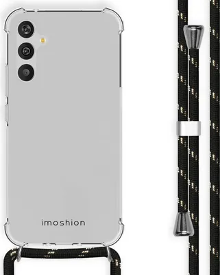 Immagine prodotto di imoshion Cover posteriore con cinturino Samsung Galaxy A34 (5G) - Nero e oro