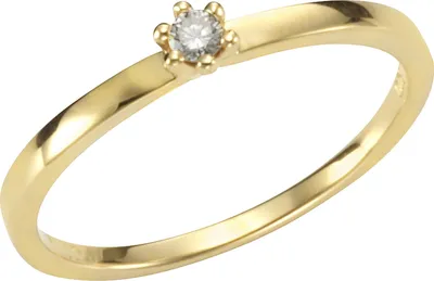 Produktbild von Orolino Ring Gold 585 mit Brillant 0,05ct.
