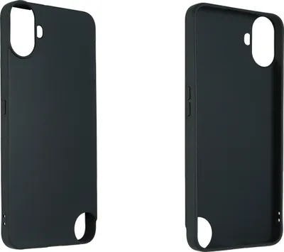 Obrázek produktu pro caseroxx ochranné pouzdro TPU kompatibilní s CMF Phone 1, gumové pouzdro na mobilní telefon černé