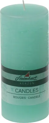 Produktbild von Stumpenkerze "Raureif" Mint 150/68 mm Steinhart Kerzen in RAL-Kerzen Güte Qualität
