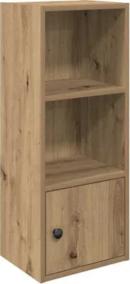 Obrázek produktu pro vidaXL Artisan dubová knihovna 31x24x77 cm materiál na bázi dřeva