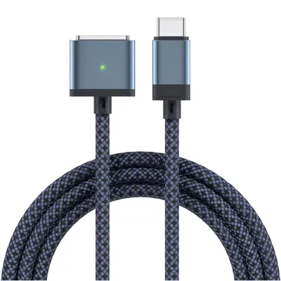 Produktbild von USB-C auf Magnetisches 3 Kabel – 2m 140W Schnellladen – Ladekabel für MagSafe 3