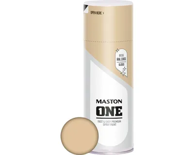 Produktbild von Sprühlack Maston ONE glänzend RAL 1001 beige 400 ml