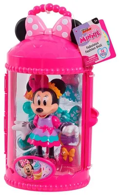 Produktbild von Just Play Minnie Mouse Fabulous Fashion Sweet Party Doll, 14-teilig, Puppe mit Z