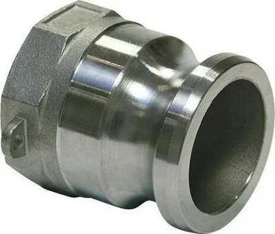 Produktbild von Hebelarmk.Kamlok Typ A VA (1.4408) m.PTFE Dicht.41,91mm 1 1/4 Zoll