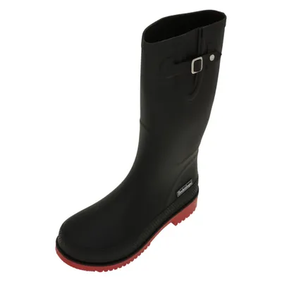 Produktbild von Bockstiegel Lotte schwarz rot Damen Gummistiefel in Schwarz, Größe 42