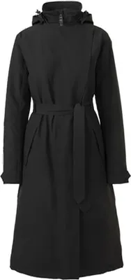 Produktbild von Trenchcoat Mantel Winter Regenjacke Damen Schwarz