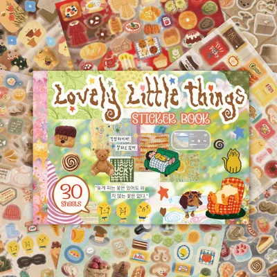 Productafbeelding van Stickerbuch - 1234 Sticker auf 30 Blatt - Für Journaling