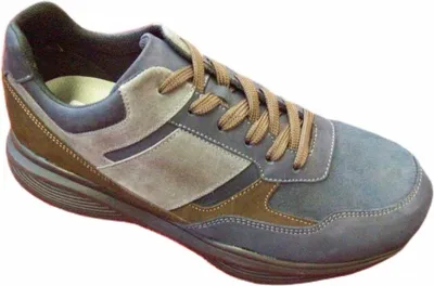 Produktbild von Mephisto Herren Sneaker, blau-grau, mit niedriger Silhouette für den Alltag