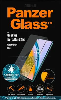 Produktbild von PanzerGlass Case Friendly Displayschutzfolie fr das OnePlus Nord