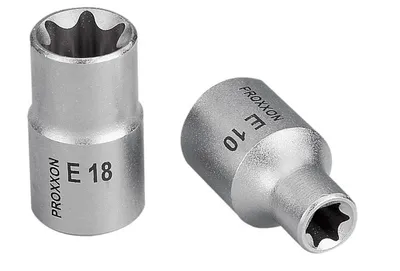 Immagine prodotto di Proxxon Außentorx-Einsatz 1/2'' E 20 aus CrV Stahl