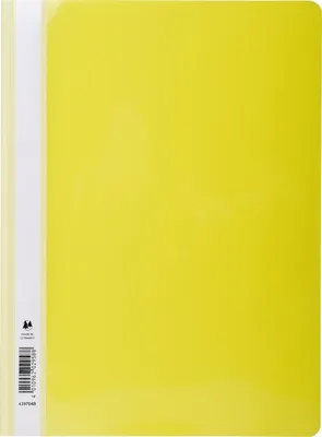 Produktbild von Sichthefter A4 PVC gelb Packung mit 25 Stück