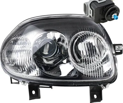 Produktbild von Scheinwerfer passend für Renault Clio BB BC CB 98- 01HB3 H7 Rechts m. Stellmotor 7701045175 260107973R 7700840141 Johns